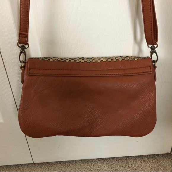 Gold studded cross body bag - Picture 6 of 6